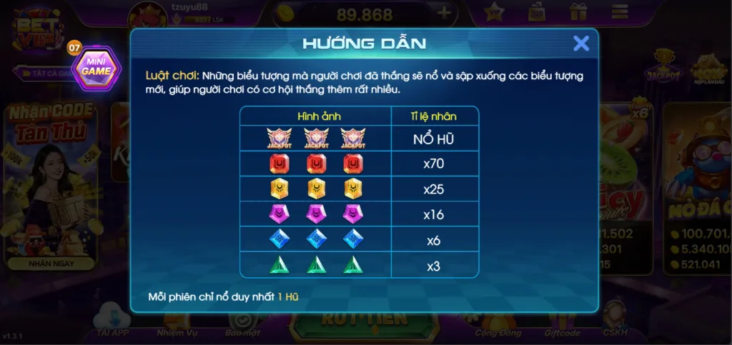 Hướng Dẫn Rút Tiền Betvip