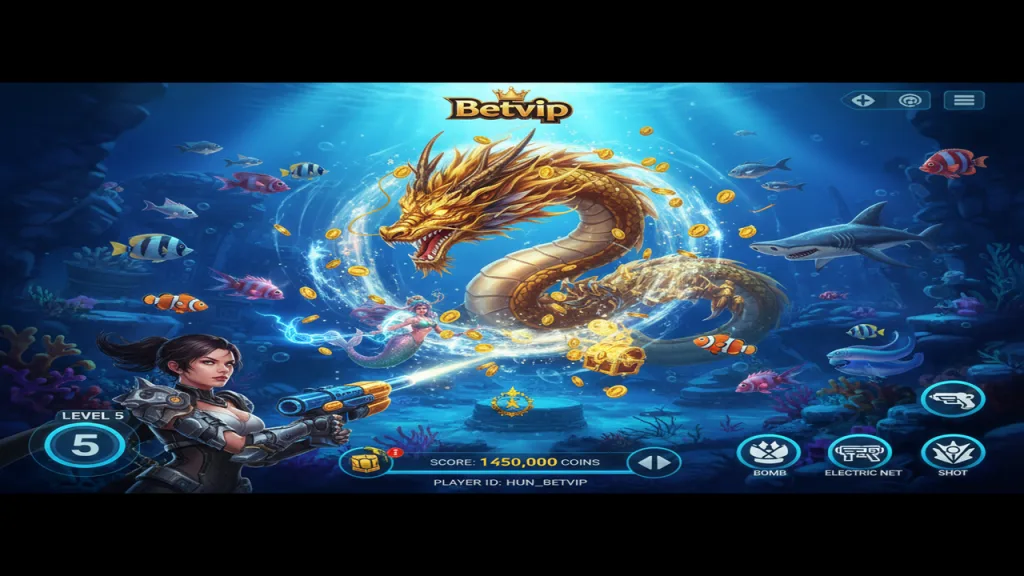 Cách chơi Bắn Cá đổi thưởng Betvip