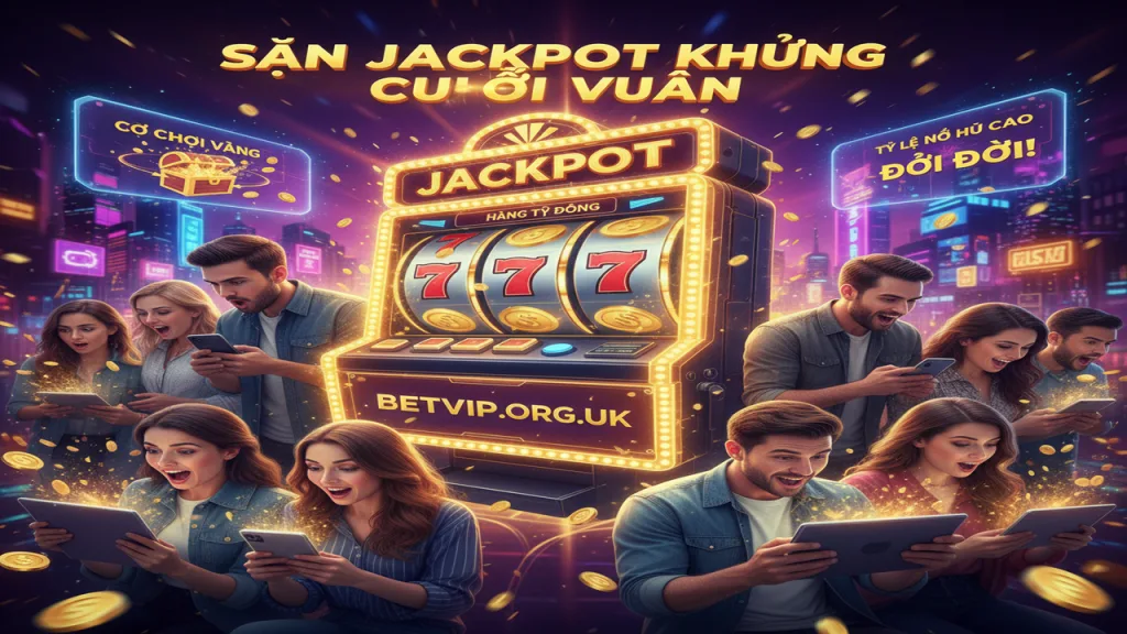 Sự kiện săn hũ Jackpot cuối tuần Betvip