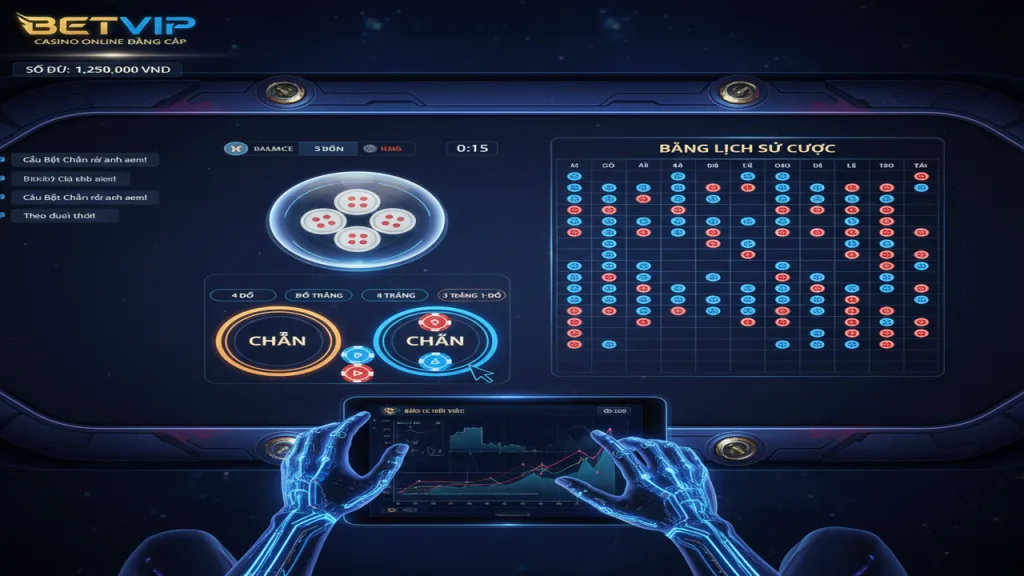 Cách soi cầu Xóc Đĩa chẵn lẻ chuẩn xác Betvip